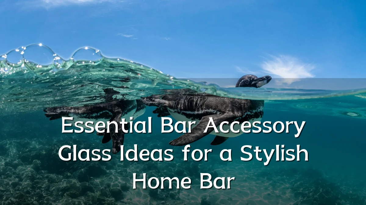 Essential Bar Accessory Glass Ideas for a Stylish Home Bar