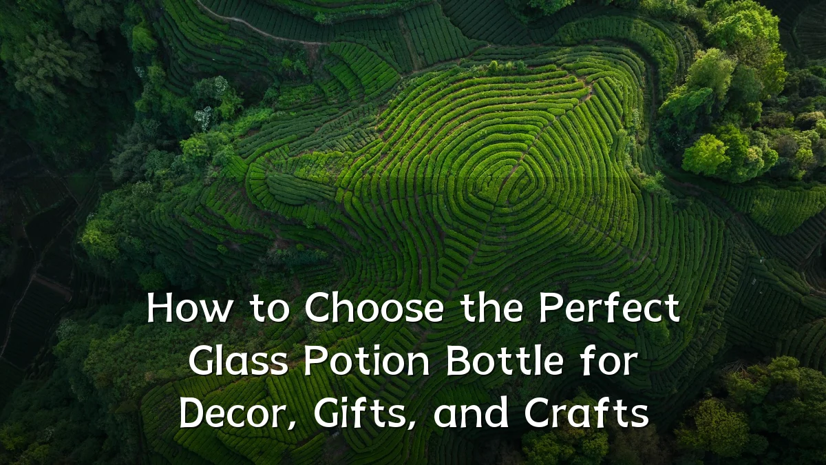 How to Choose the Perfect Glass Potion Bottle for Decor, Gifts, and Crafts