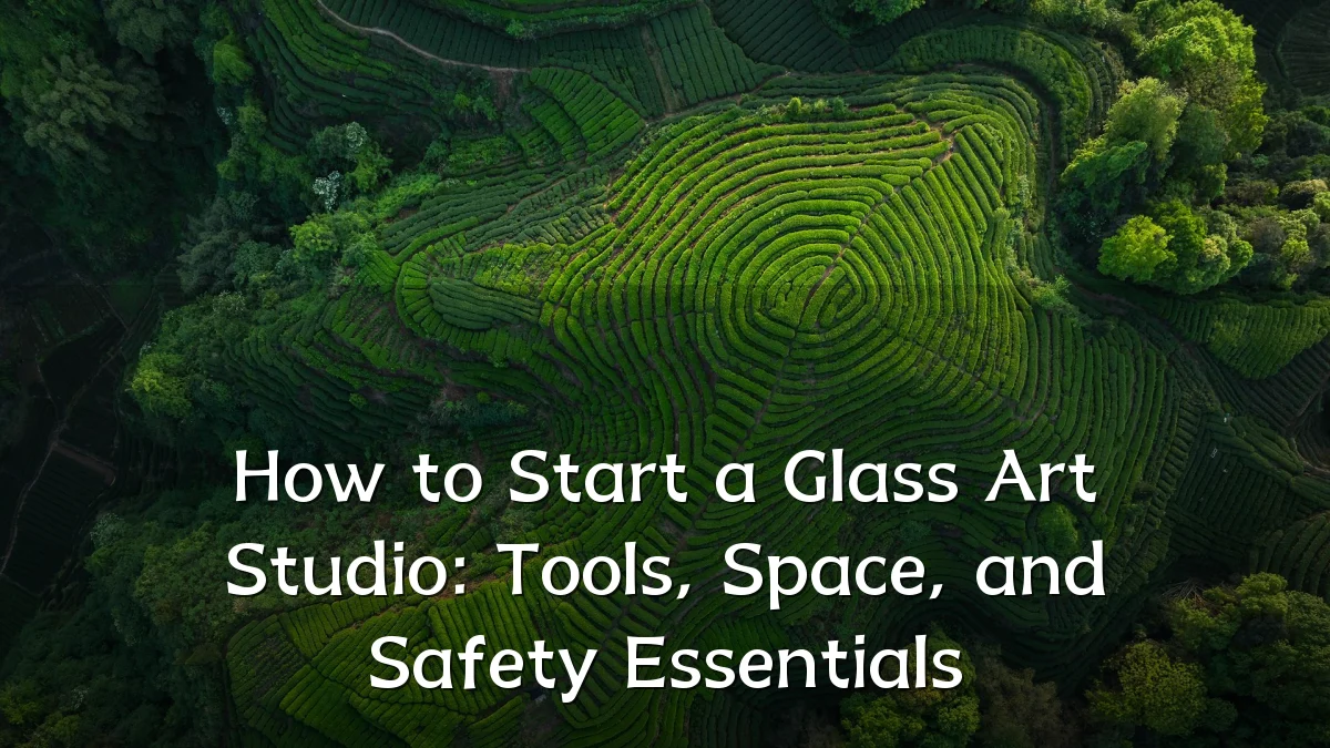 How to Start a Glass Art Studio: Tools, Space, and Safety Essentials