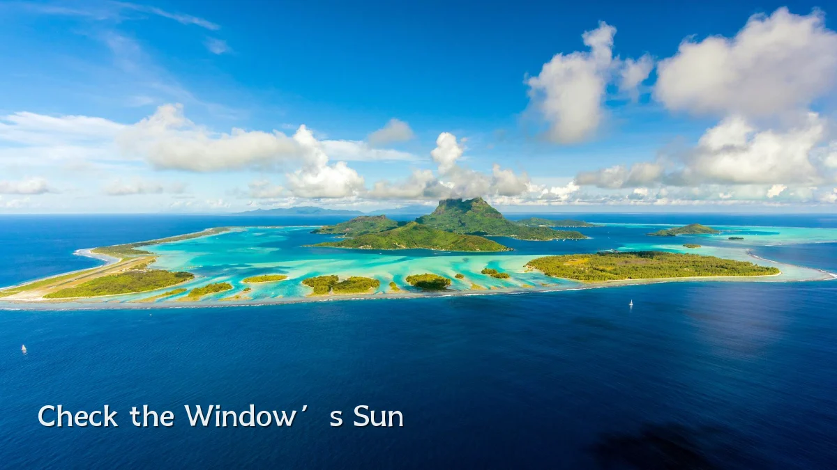 Check the Window’s Sun