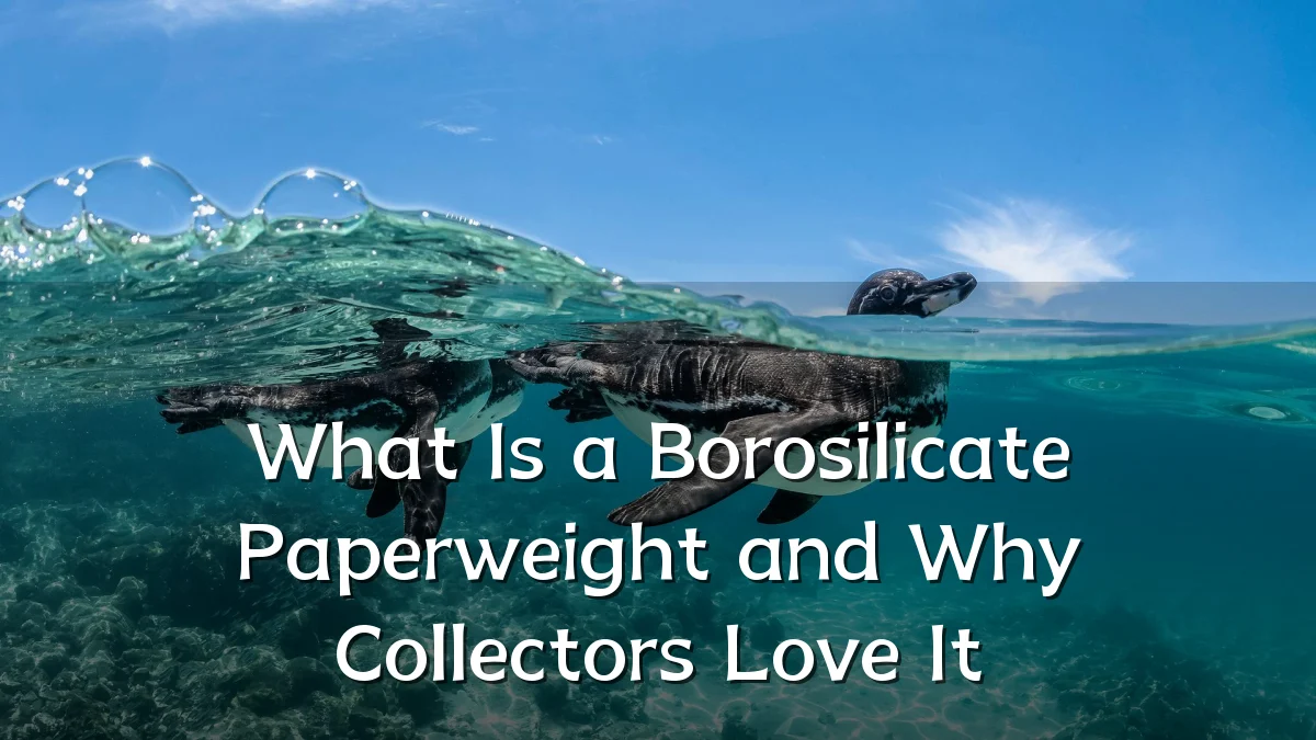 What Is a Borosilicate Paperweight and Why Collectors Love It