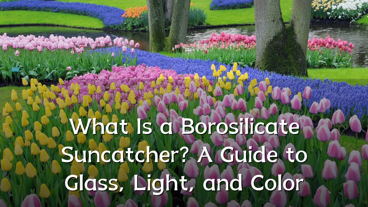 What Is a Borosilicate Suncatcher? A Guide to Glass, Light, and Color