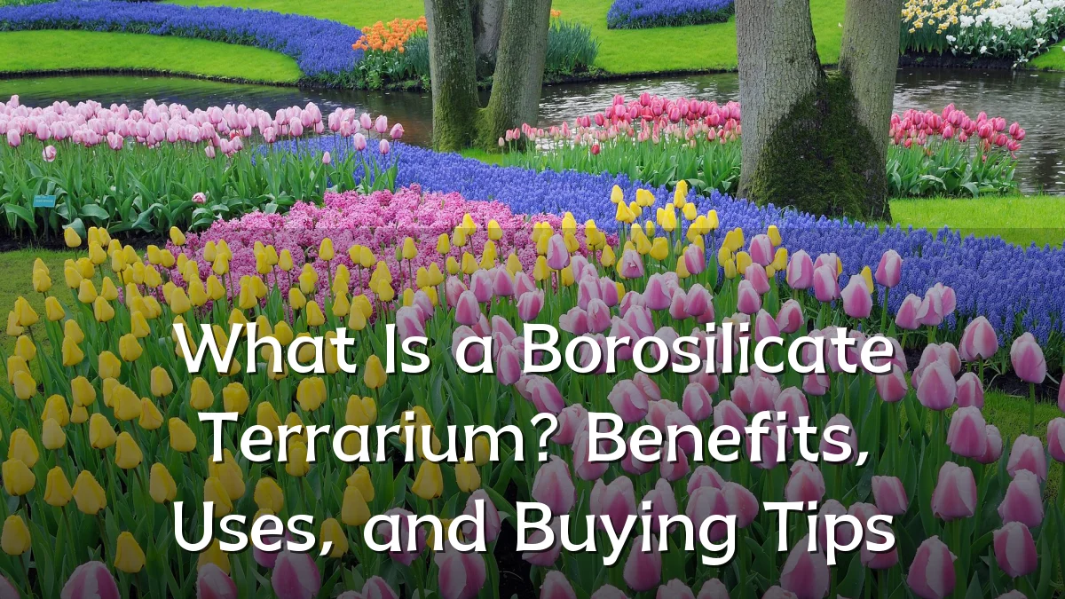 What Is a Borosilicate Terrarium? Benefits, Uses, and Buying Tips