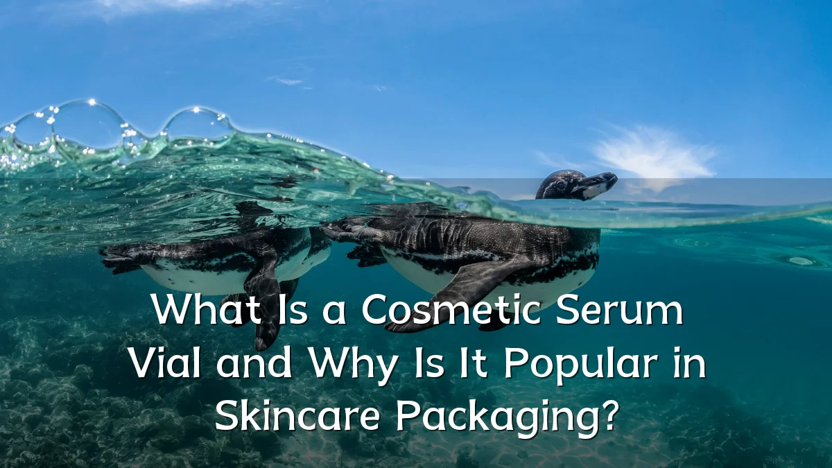 What Is a Cosmetic Serum Vial and Why Is It Popular in Skincare Packaging?