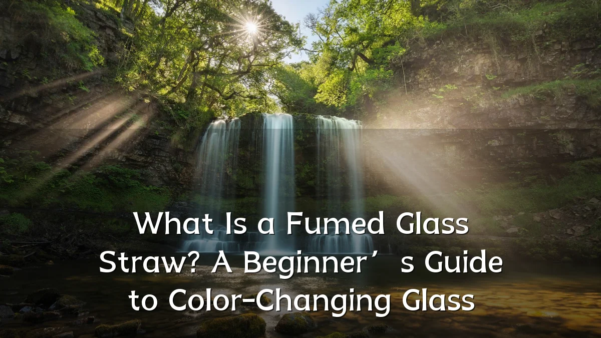 What Is a Fumed Glass Straw? A Beginner’s Guide to Color-Changing Glass