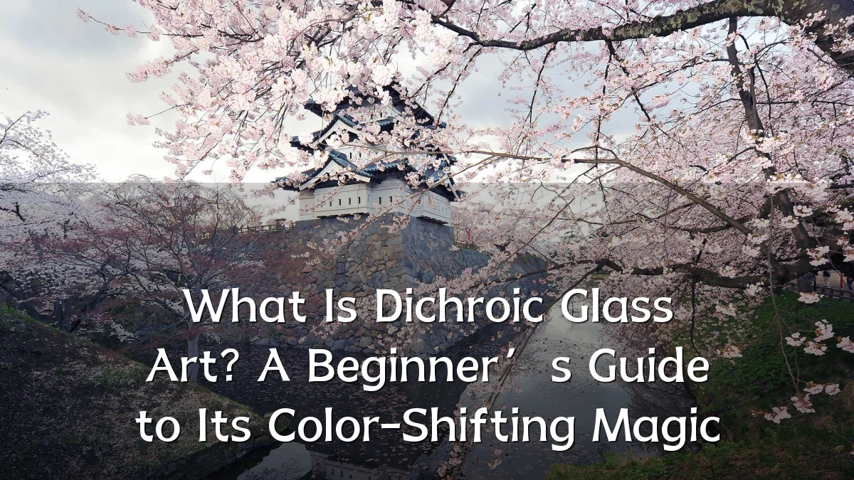 What Is Dichroic Glass Art? A Beginner’s Guide to Its Color-Shifting Magic