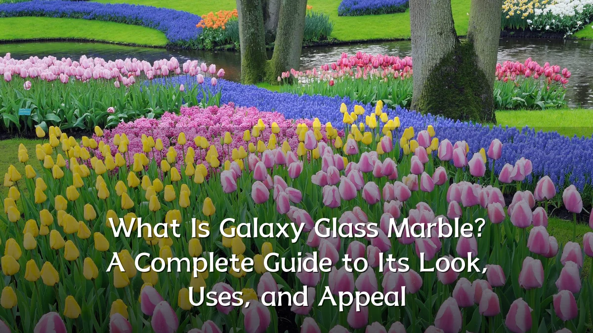 What Is Galaxy Glass Marble? A Complete Guide to Its Look, Uses, and Appeal