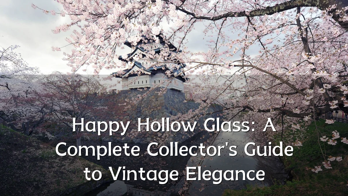 Happy Hollow Glass: A Complete Collector's Guide to Vintage Elegance