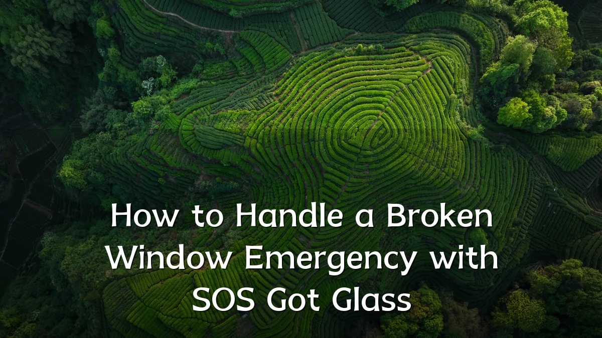 How to Handle a Broken Window Emergency with SOS Got Glass
