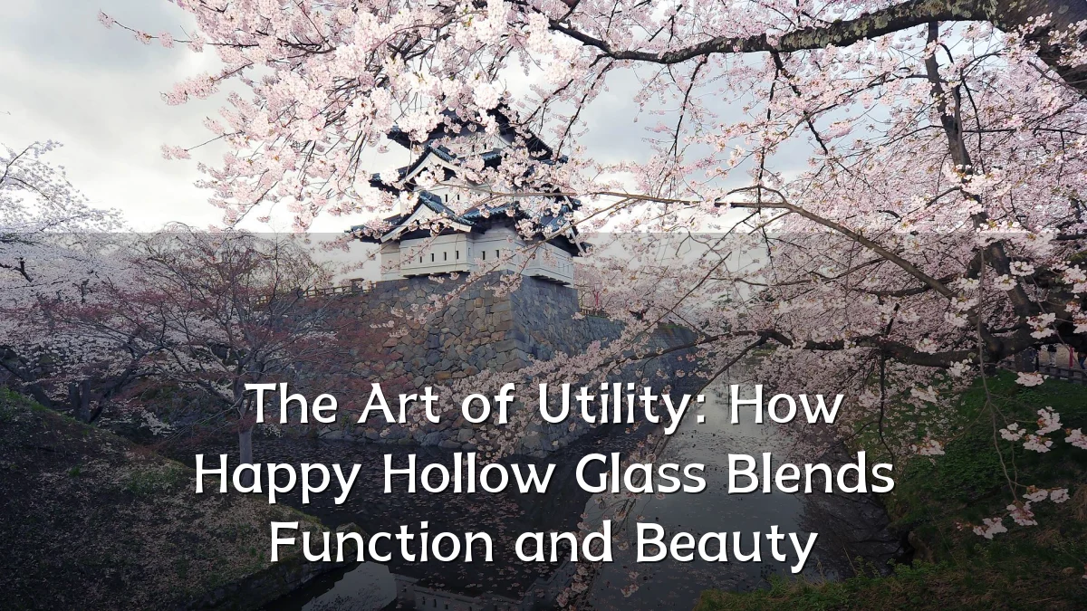 The Art of Utility: How Happy Hollow Glass Blends Function and Beauty
