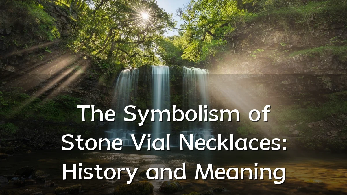 The Symbolism of Stone Vial Necklaces: History and Meaning