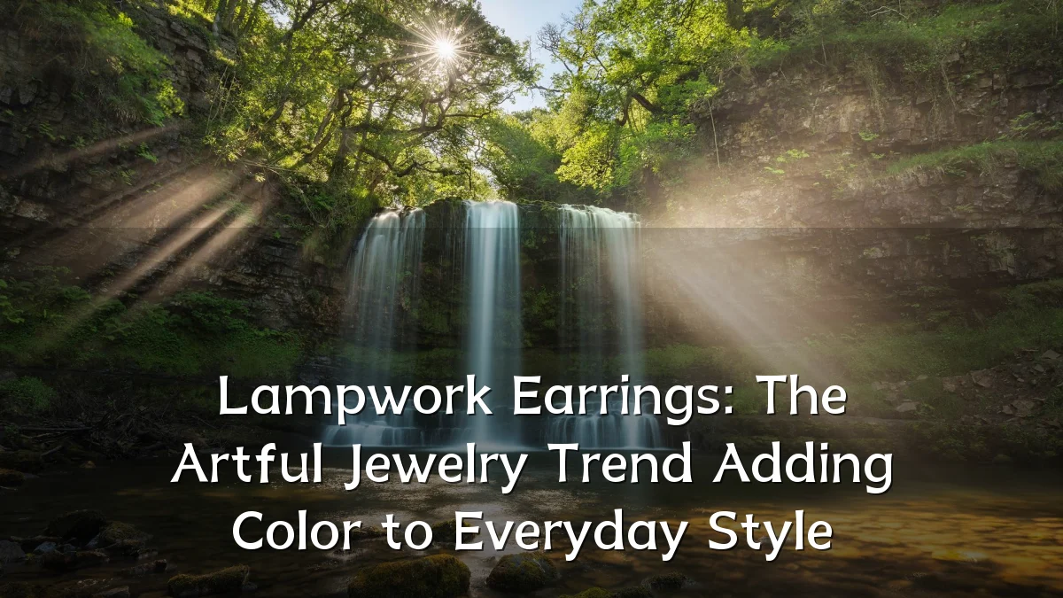 Lampwork Earrings: The Artful Jewelry Trend Adding Color to Everyday Style