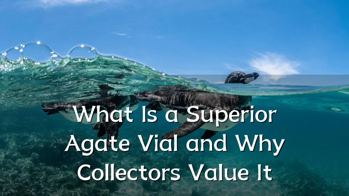 What Is a Superior Agate Vial and Why Collectors Value It