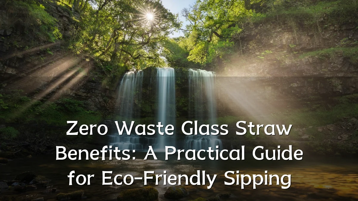 Zero Waste Glass Straw Benefits: A Practical Guide for Eco-Friendly Sipping